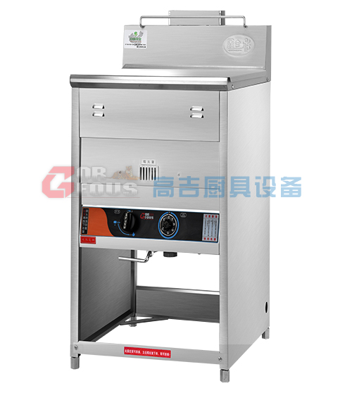 XHGF-1T18EF 落地型（单槽）燃气式油炸机